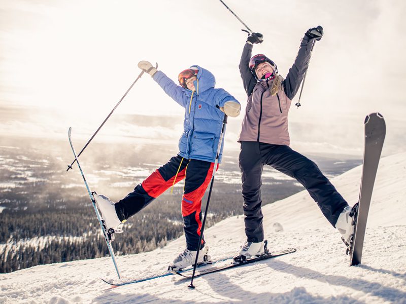 People Skiing 2 Snow Sports Events